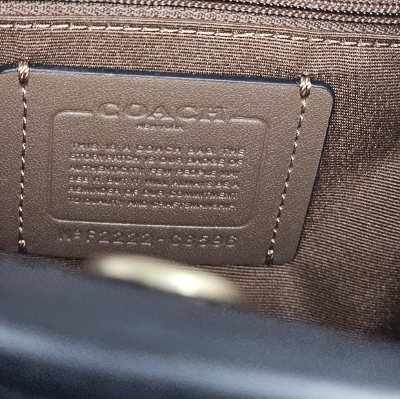 NWT Coach Lane Carryall In Block Signature Coated Canvas C8596 - Picture 8 of 16